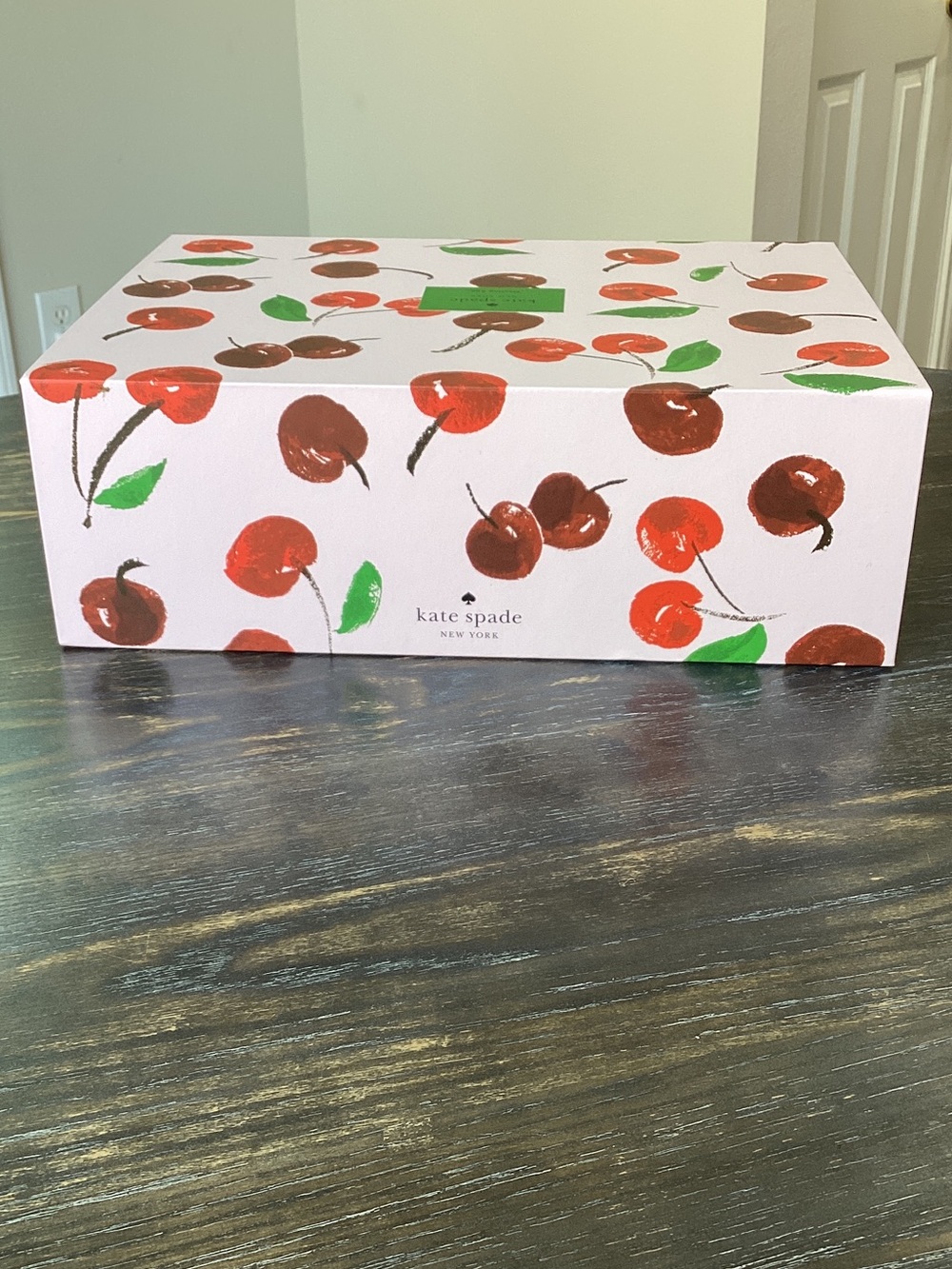 Kate Spade Pink Cherries Nesting Box